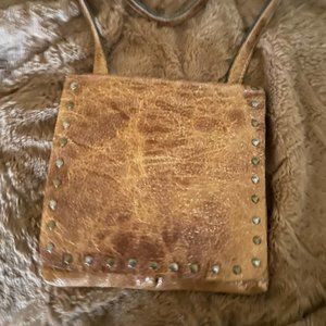 Patricia Nash Granada crossbody bronze distressed -